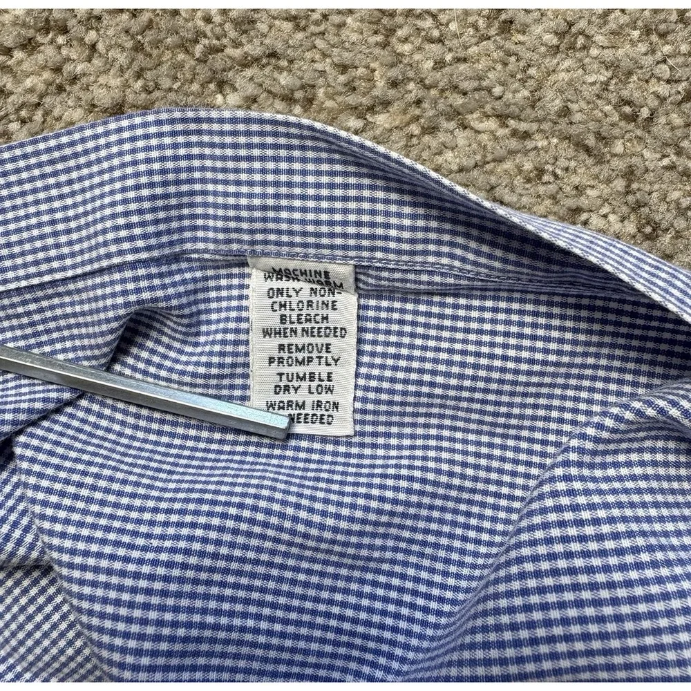 Polo‎ Ralph Lauren Mens Blake Medium Long Sleeve Button Up Shirt Gingham Plaid